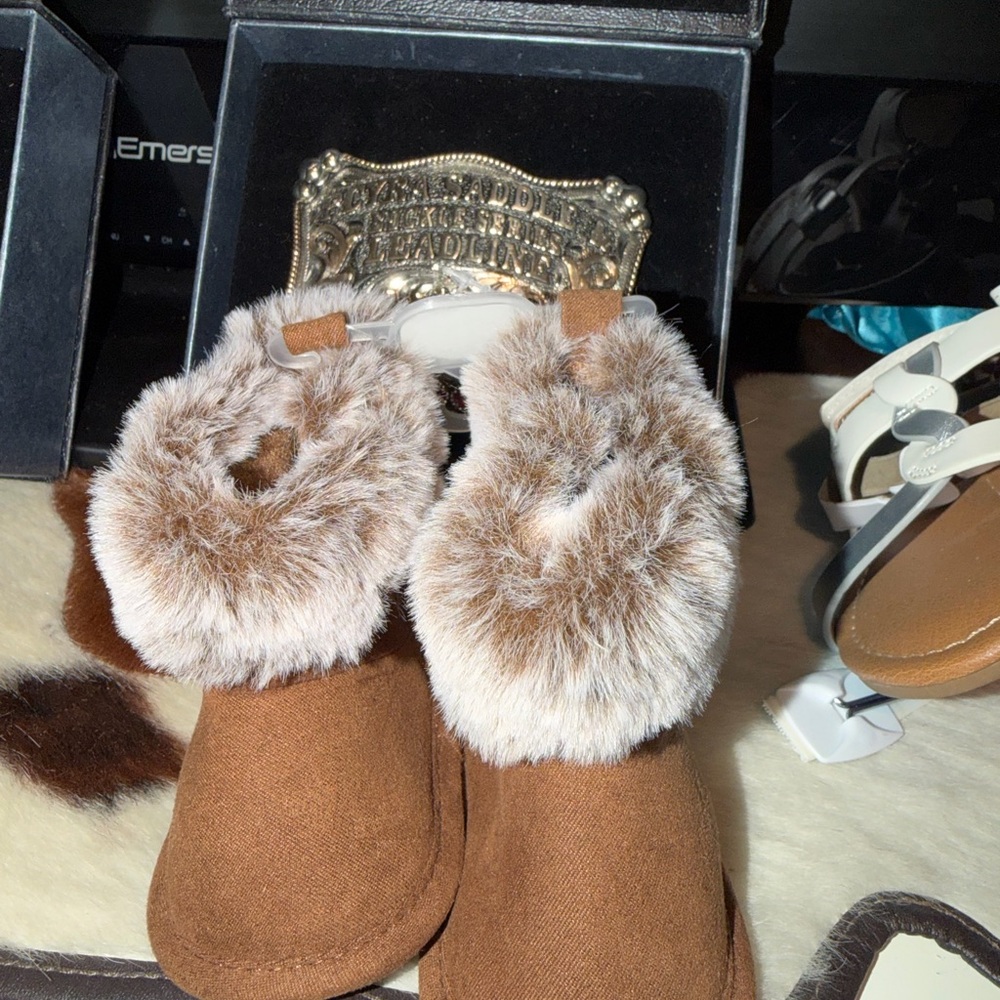 Brown Fur-Lined boots